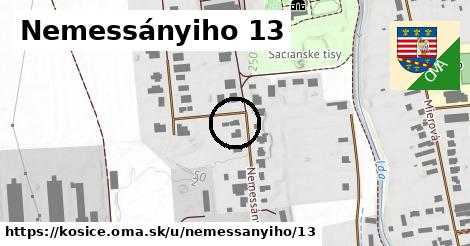 Nemessányiho 13, Košice