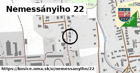 Nemessányiho 22, Košice
