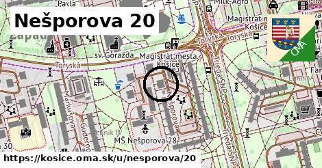 Nešporova 20, Košice