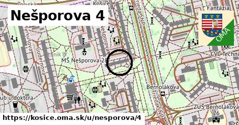 Nešporova 4, Košice