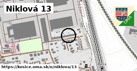 Niklová 13, Košice
