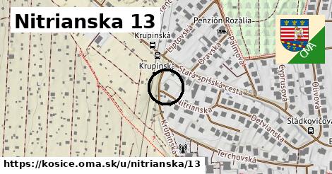 Nitrianska 13, Košice