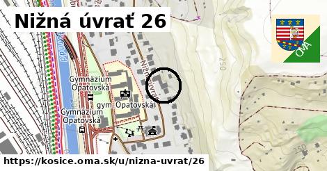 Nižná úvrať 26, Košice