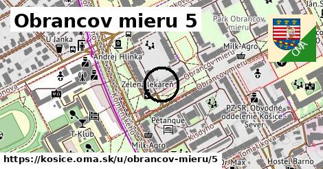 Obrancov mieru 5, Košice