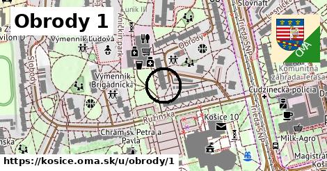 Obrody 1, Košice