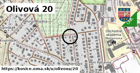 Olivová 20, Košice