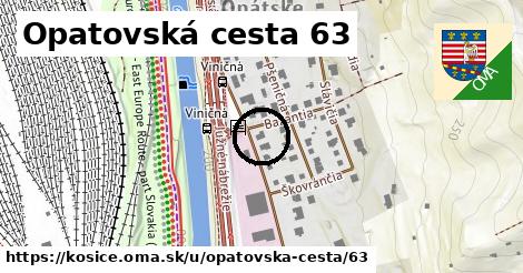 Opatovská cesta 63, Košice