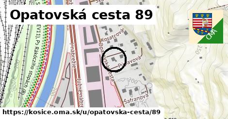 Opatovská cesta 89, Košice