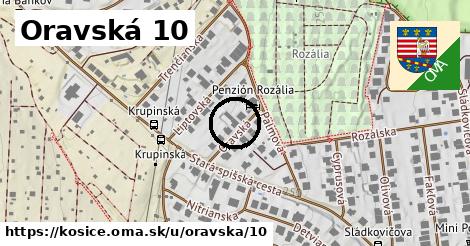 Oravská 10, Košice