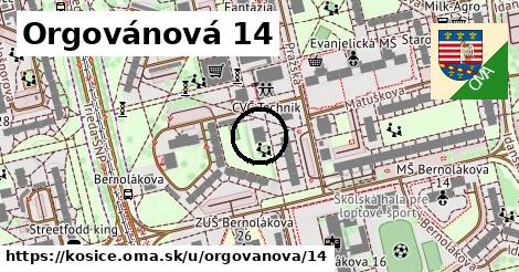 Orgovánová 14, Košice