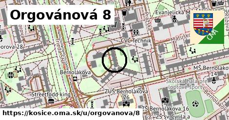 Orgovánová 8, Košice