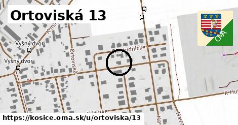 Ortoviská 13, Košice