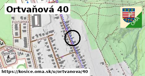 Ortvaňová 40, Košice