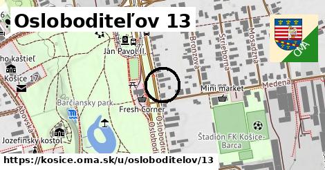 Osloboditeľov 13, Košice