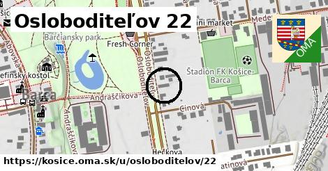 Osloboditeľov 22, Košice