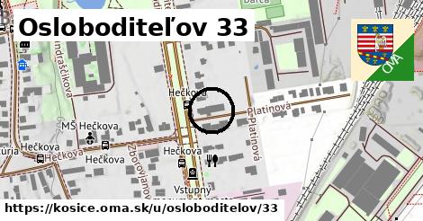 Osloboditeľov 33, Košice