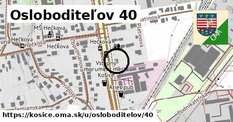 Osloboditeľov 40, Košice
