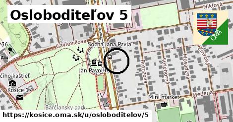 Osloboditeľov 5, Košice