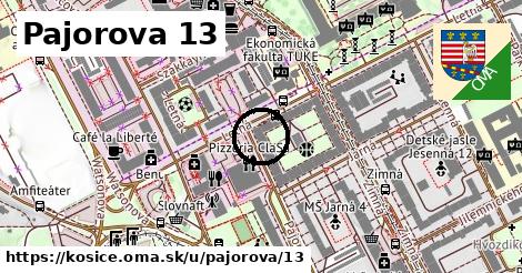 Pajorova 13, Košice