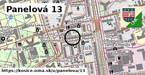 Panelová 13, Košice