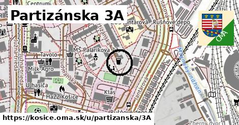 Partizánska 3A, Košice