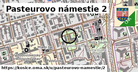 Pasteurovo námestie 2, Košice