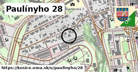 Paulínyho 28, Košice