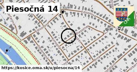 Piesočná 14, Košice