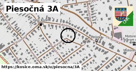 Piesočná 3A, Košice