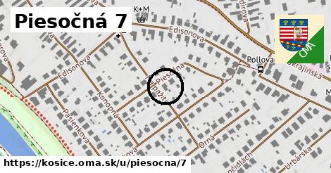 Piesočná 7, Košice