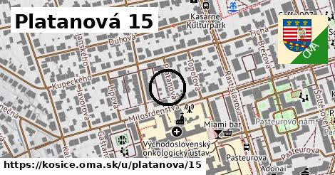 Platanová 15, Košice