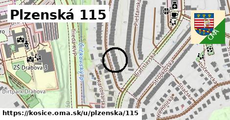 Plzenská 115, Košice