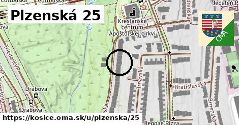 Plzenská 25, Košice