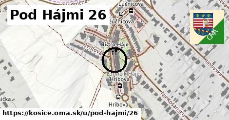 Pod Hájmi 26, Košice