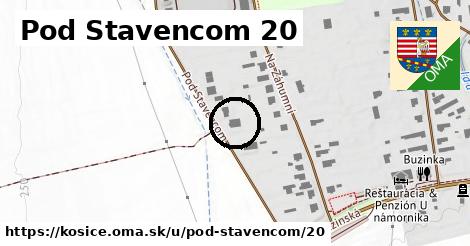 Pod Stavencom 20, Košice