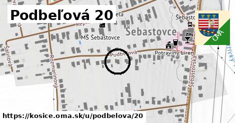 Podbeľová 20, Košice