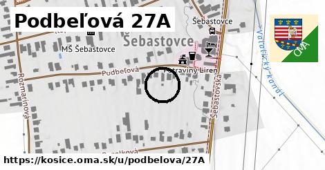 Podbeľová 27A, Košice