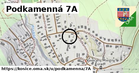 Podkamenná 7A, Košice