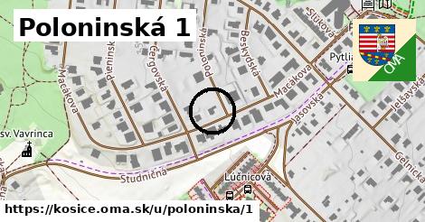 Poloninská 1, Košice