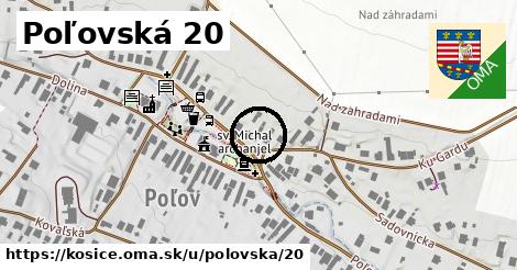 Poľovská 20, Košice