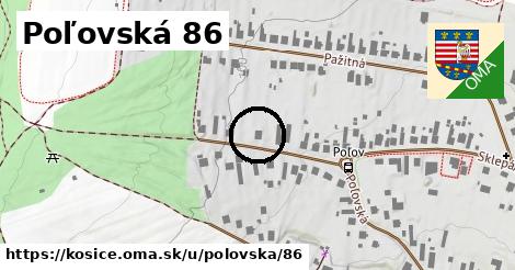 Poľovská 86, Košice