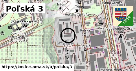 Poľská 3, Košice