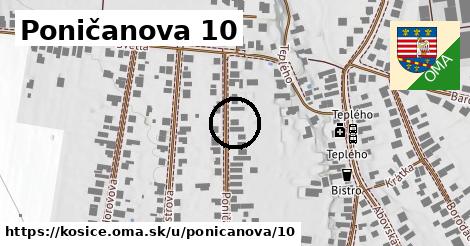 Poničanova 10, Košice