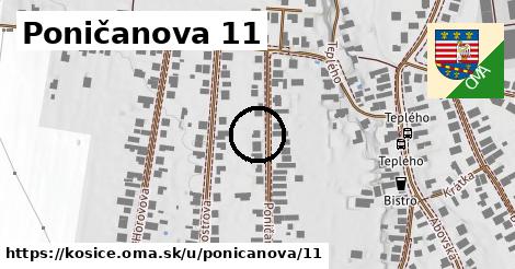 Poničanova 11, Košice