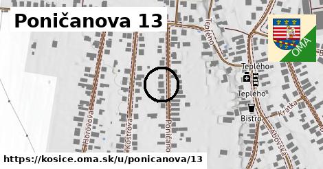 Poničanova 13, Košice