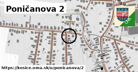 Poničanova 2, Košice