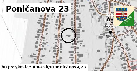 Poničanova 23, Košice