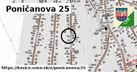 Poničanova 25, Košice