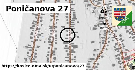 Poničanova 27, Košice