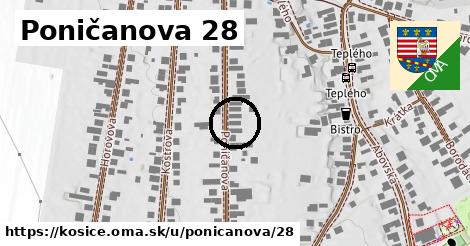 Poničanova 28, Košice